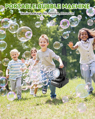 Kizmore Bubble Machine Safe ABS design with smooth edges.