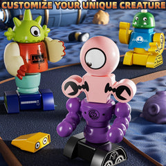 KIZONLY rotating arms blocks show movable parts for interactive play.
