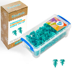 Kizzikids Screws Kit Top-Up 180 Piece provides ample screws for big cardboard builds.