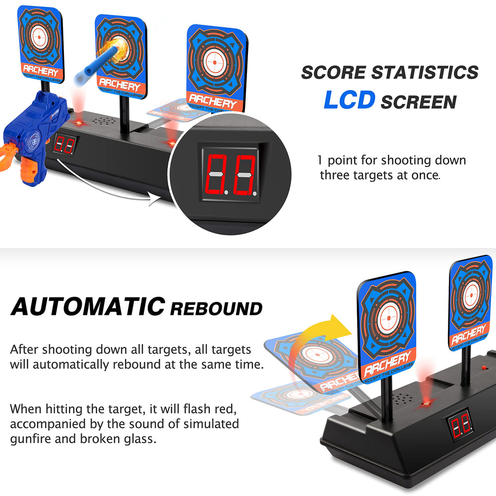 KKONES Nerf target for precise indoor training and aiming.