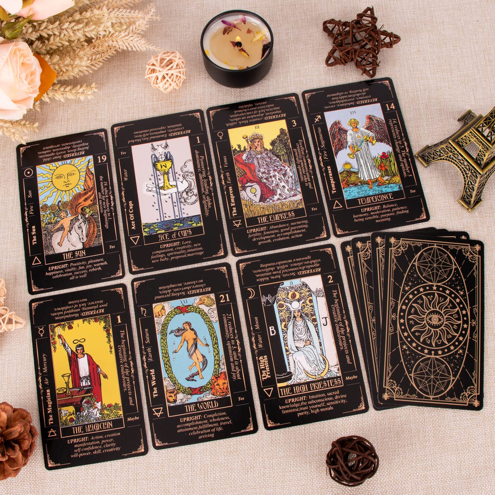 KLEDERY 78-card collection for comprehensive tarot practice