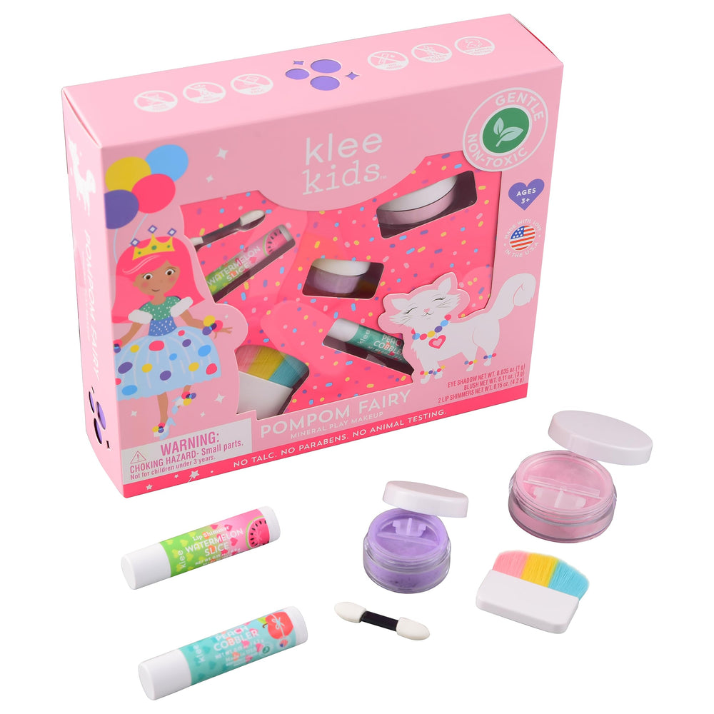 Klee Naturals Cartwheel Purple Eye Shadow closeup with mineral formula