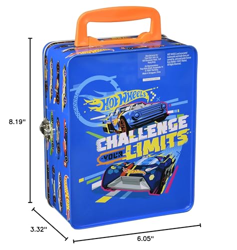 Klein Hot Wheels storage case colorful design inspires imaginative play and organization.