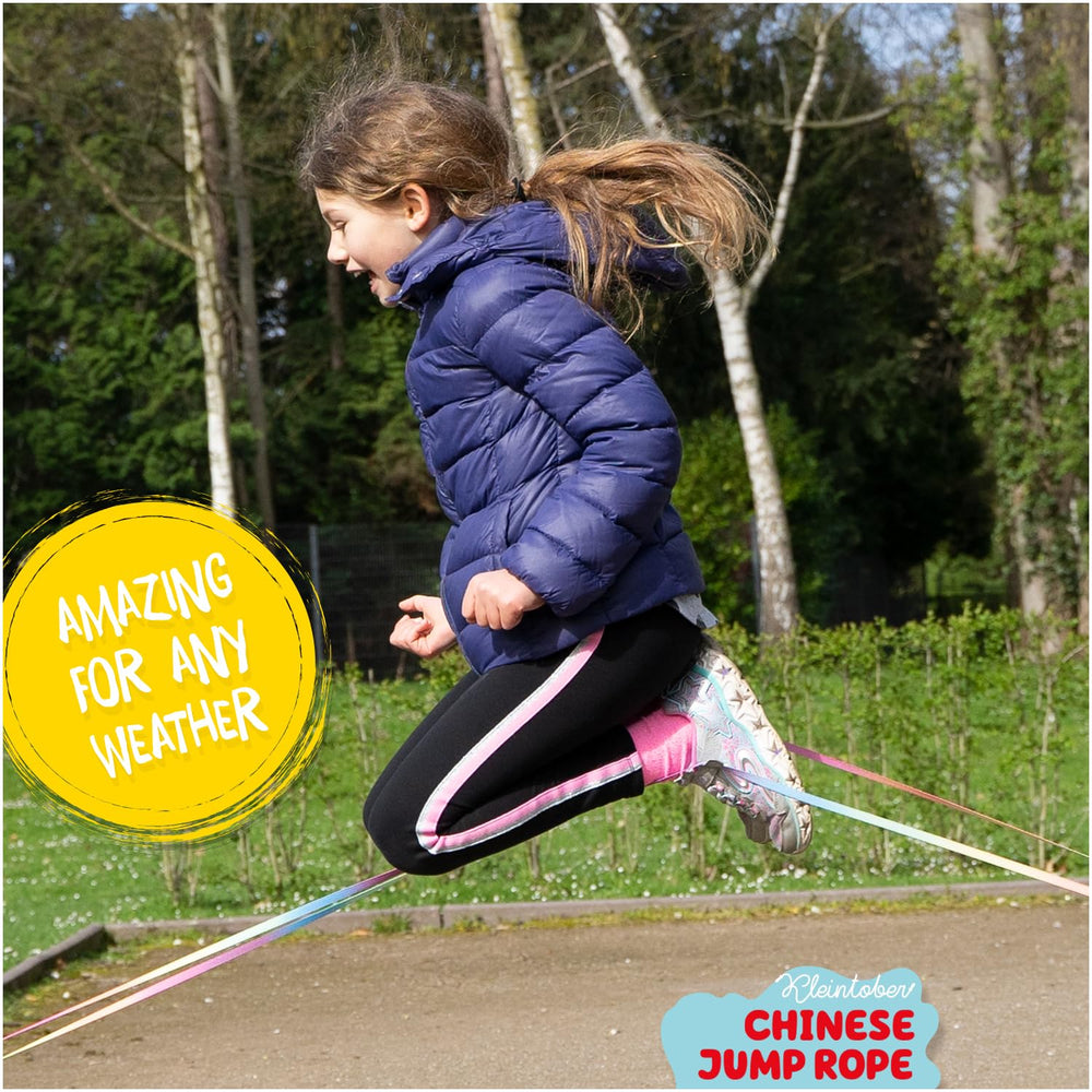 Kleintober Chinese Jump Rope in use outdoors for active play.