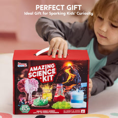 Klever Kits Amazing Science Kits family learning promotes teamwork at home