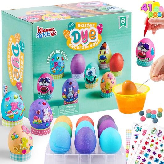 Klever Kits Easter kit packaging showcases a colorful, gift-ready set for creative kids.