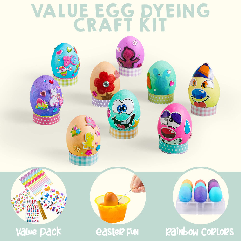 Klever Kits egg stands provide stable bases for precise designs.