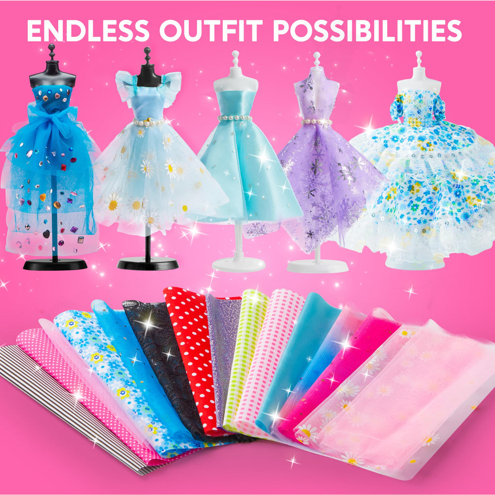 Klever Kits no-sewing groove back design enables safe crafting without needles.
