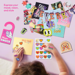 Klever Kits Hangable Door-handle Signs add playful room reminders.
