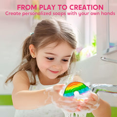 Klever Kits hearts-mold creates sweet layered soaps for gifting