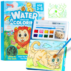 Klever Kits Ocean pages glow in the dark for magical nighttime coloring