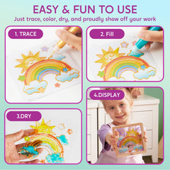 Klever Kits PET board and surface art for versatile creativity at home