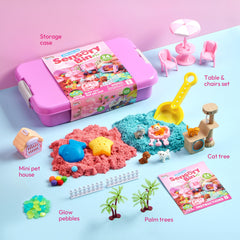 Klever Kits pet-figures-play-area with accessories for role-play adventures.