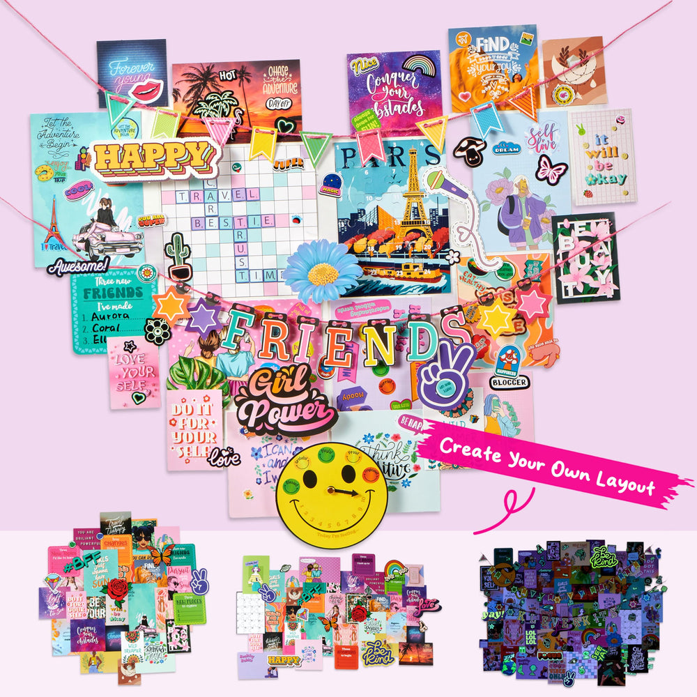 Klever Kits Scrabble-style Word Grid encourages wordplay and creative expression.