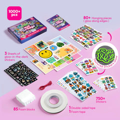 Klever Kits Sticker Match-up Scenes spark color, curiosity, and wall art fun.