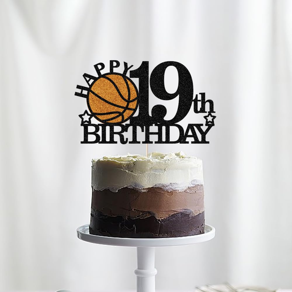 Klionjor kid party basketball theme topper sparks excitement.