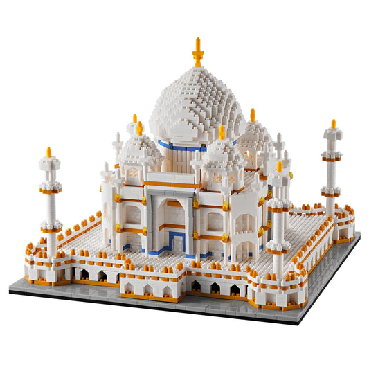 KLMEi Taj Mahal micro blocks complete model ideal for display.