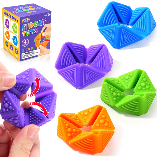 KLT flip cube textures for calming sensory play and classroom focus.