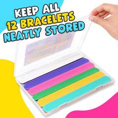 KLT sensory bracelet classroom scene illustrates portable calm for studying.