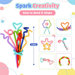 KLT sensory toys creative-shapes collection inspiring fine motor skills.