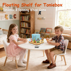 KLUNMA magnetic strips securely hold Tonie dolls for quick access