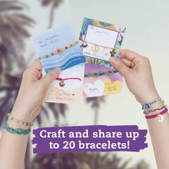 Klutz Friendship Wish Bracelets handmade clay beads add a playful touch