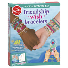 Klutz Friendship Wish Bracelets close-up of colorful beads for creative gifts