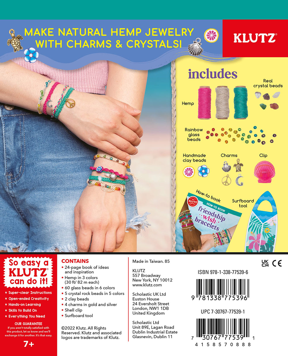 Klutz Friendship Wish Bracelets wish spell steps guide creative projects