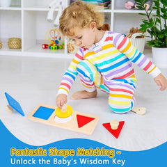 KMTJT flexible wooden stackers support stacking and spatial thinking.
