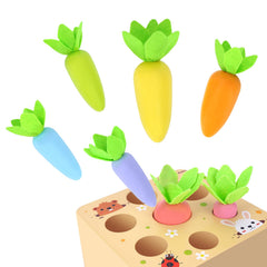 KMTJT rainbow carrot harvest, a bright, gift-ready learning toy for kids and parents.