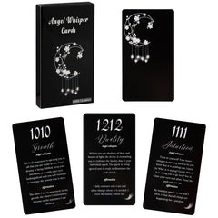 Knana Angel Numbers card deck front design signaling new beginnings for daily meditation.