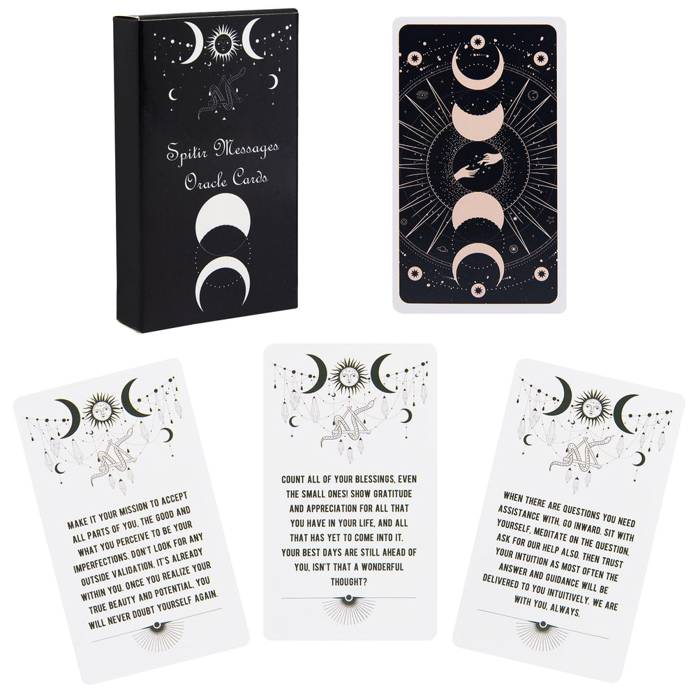 Knana Spirit Messages 54-card deck laid out for reflective guidance.