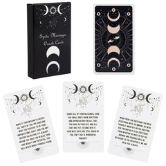 Knana Spirit Messages 54-card deck laid out for reflective guidance.
