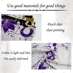 Elegant Knana tarot cloth pattern creates a dramatic reading backdrop.