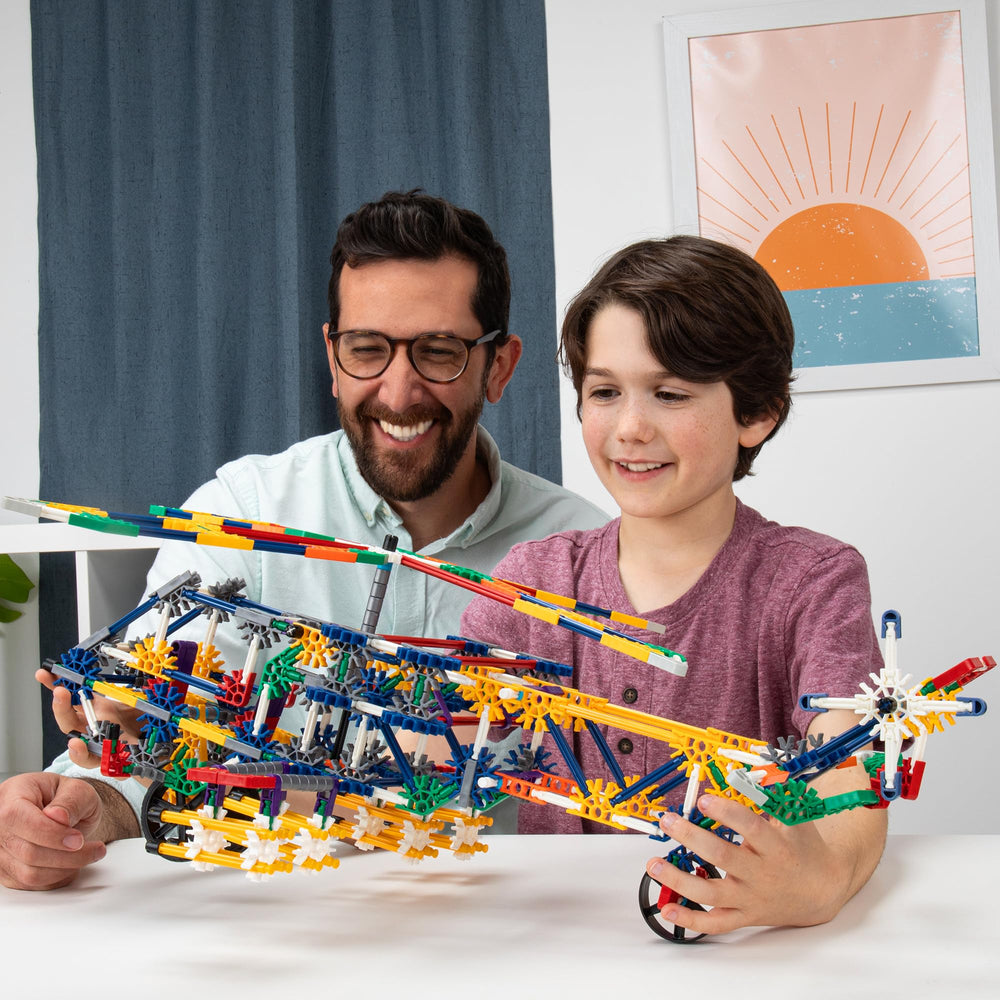 K'NEX 100 Model Building Set constructible vehicles for hands-on experimentation