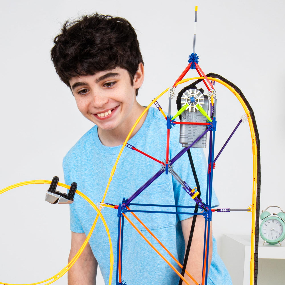 K'NEX Amazin' 8 Coaster education benefits support hands-on STEM play
