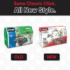 K'NEX is manufactured in the USA for safety and quality standards.