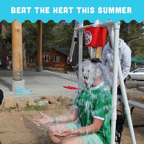 KO Water Games Soak 'N' Wet indoor-outdoor versatility enables backyard or indoor pool play