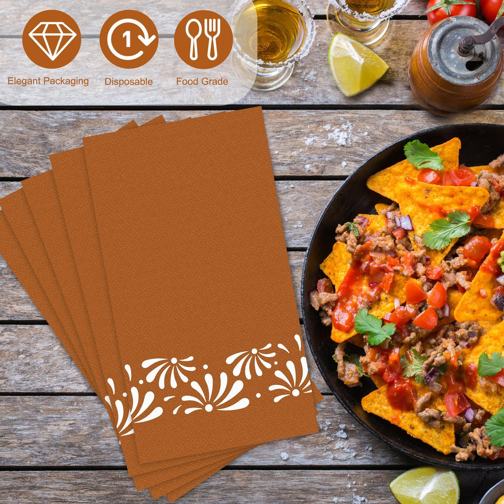 Kochorie Cielito Lindo napkins soft-touch feel and strong absorbency for spills.