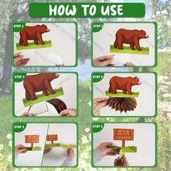 Kockuu campfire centerpiece enhances outdoor party ambiance