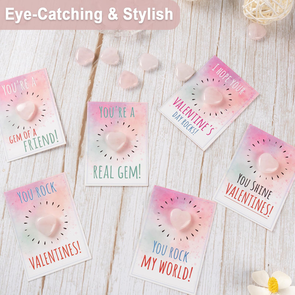 Kockuu valentines cards pink design ideal for classroom exchanges.