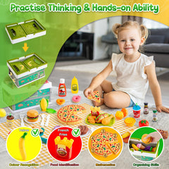 Kodatek burgers and desserts bring cafe or restaurant play to life.