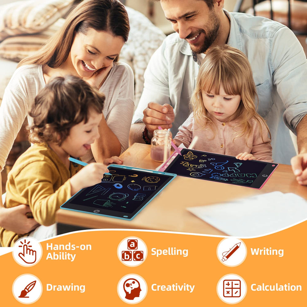 Kogabanny scribble board showing smooth writing motion for kids