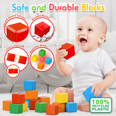 KOIEMAY magnetic blocks support STEM learning and spatial thinking in preschoolers.