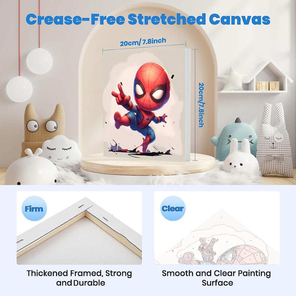 KOJEFCV 4-Pack vibrant acrylic paints deliver lasting color for kid projects