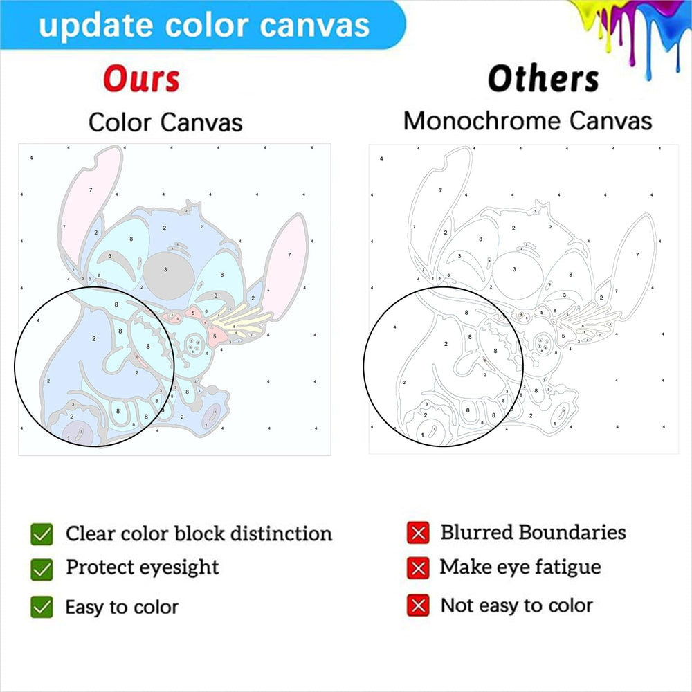 KOJEFCV brushes included—two nib sizes for easy beginner painting