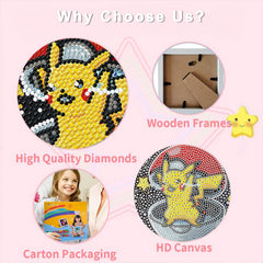 KOJEFCV wall-ready art kit for kids' room decor