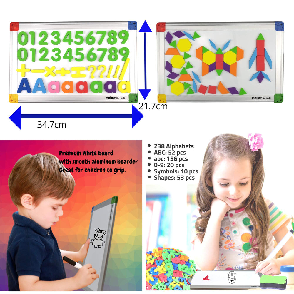 KOKO AROMA includes whiteboard pens and eraser for quick cleanup.