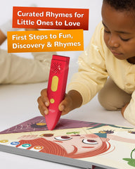 KOKODI colorful characters and voices support interactive learning experiences.