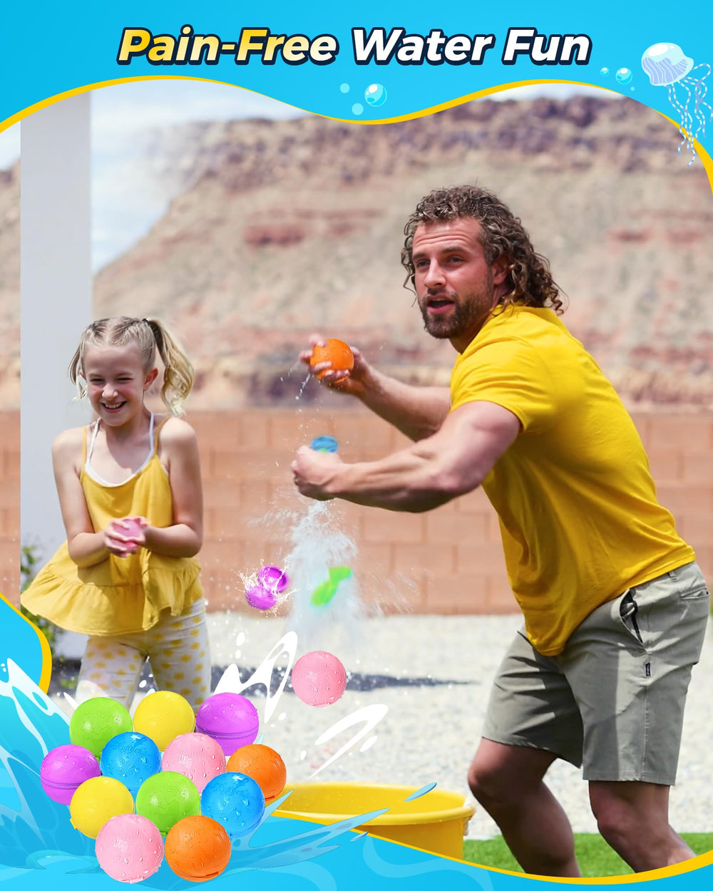 KOKODI fast-fill design saves time during water game sessions.